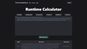 TimeComplexity.ai