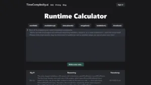 TimeComplexity.ai