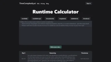 TimeComplexity.ai