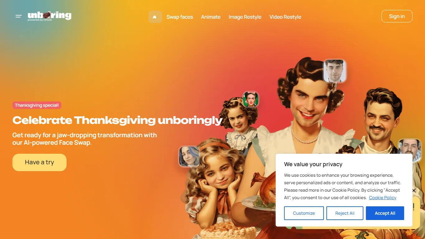 Unboring By Reface