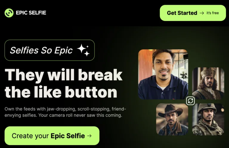 Epic selfie ai.