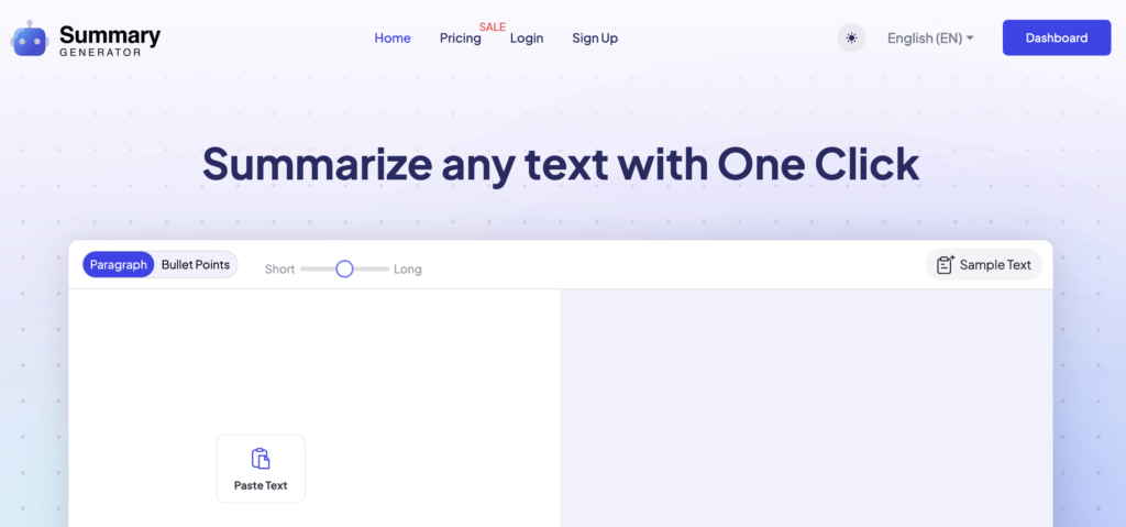 SummaryGenerator AI