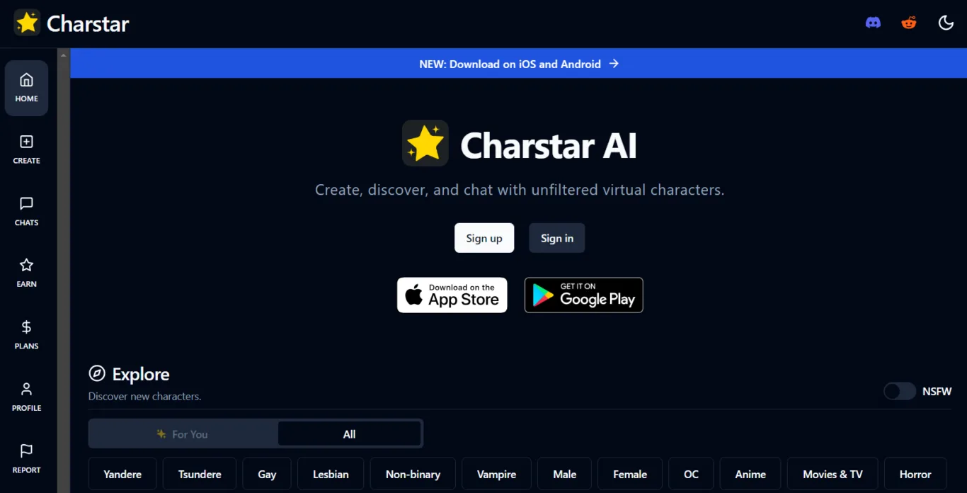 Charstar AI.