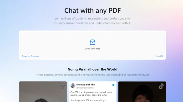 ChatPDF AI.