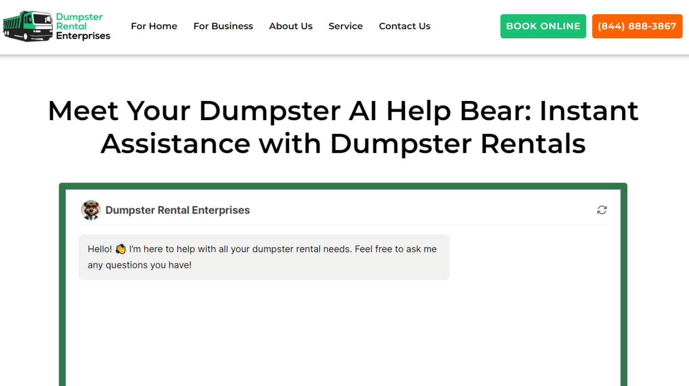 Dumpster AI.