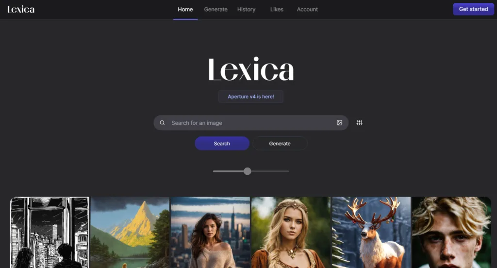 Lexica AI.
