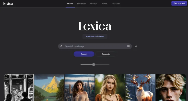 Lexica AI.