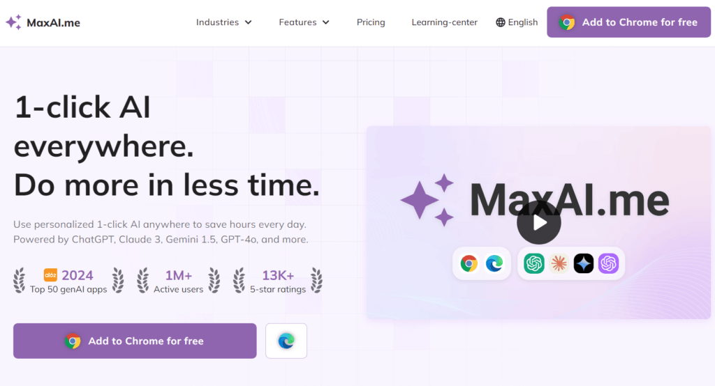 MaxAI.