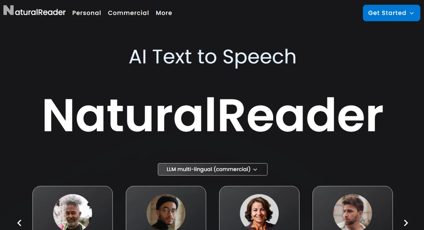 NaturalReader AI.