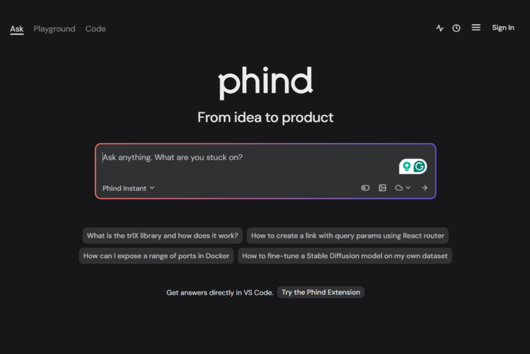 Phind.