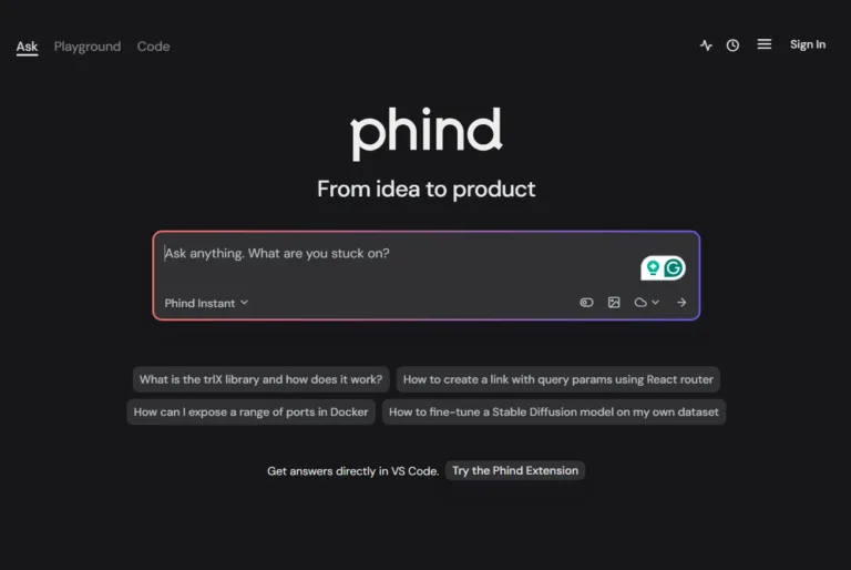 Phind.