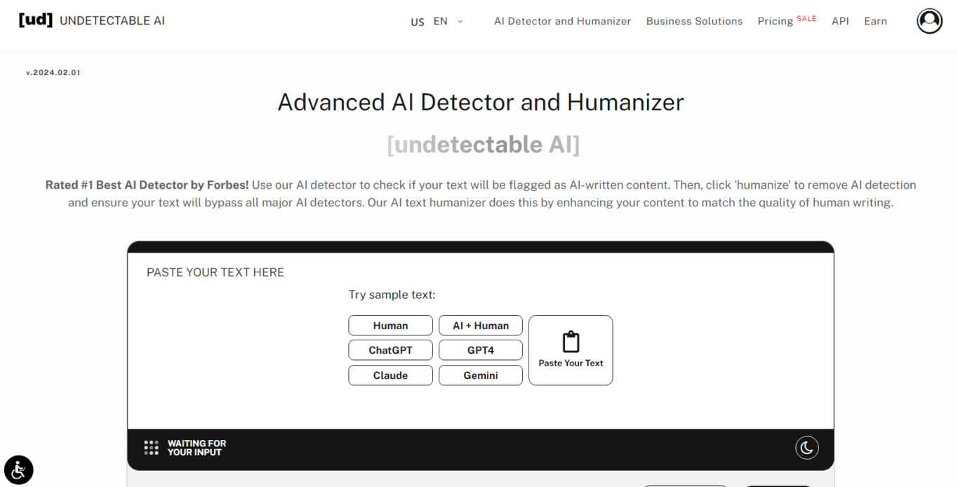 Undetectable AI.