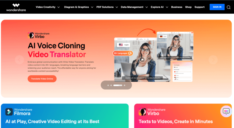 Wondershare AI.