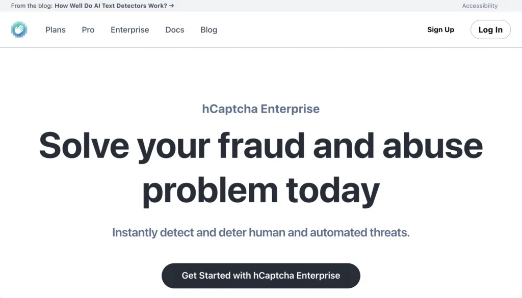hCaptcha AI.