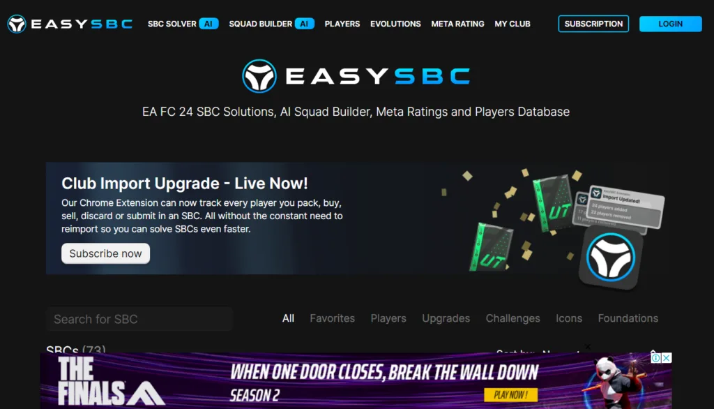 EasySBC AI.