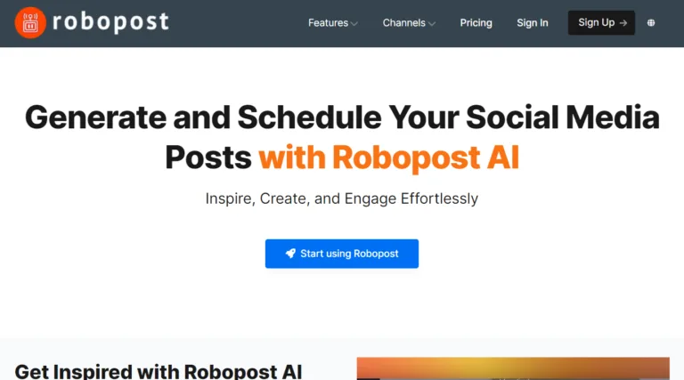 Robopost AI.