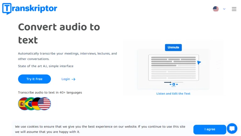 Transkriptor AI.