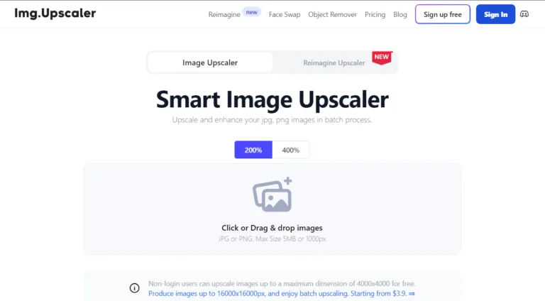 ImgUpscaler AI.