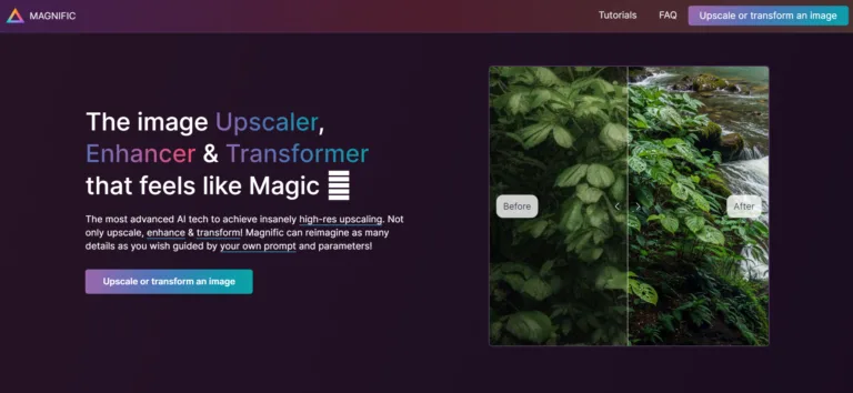 Magnific AI.