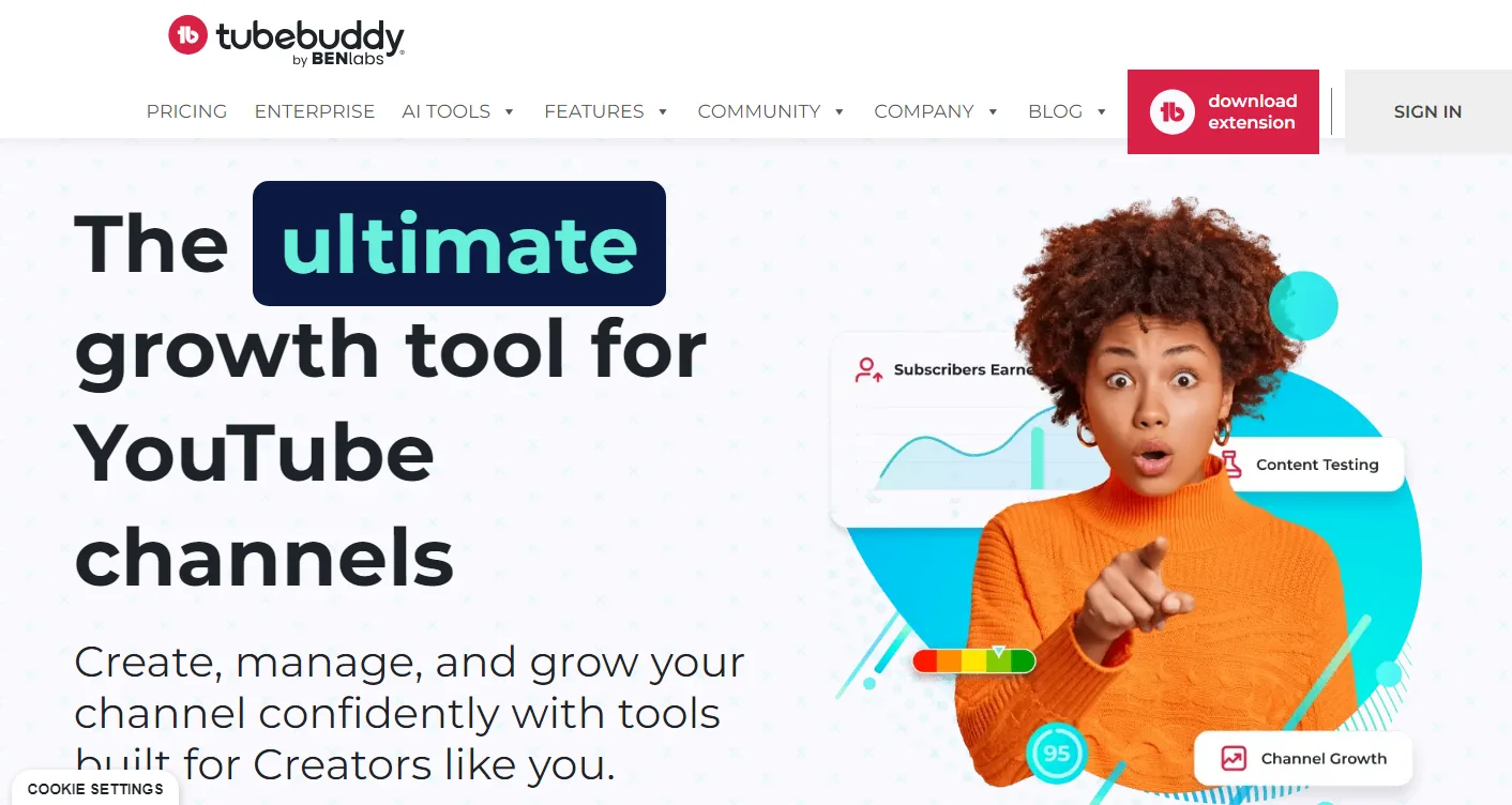 Tubebuddy AI.