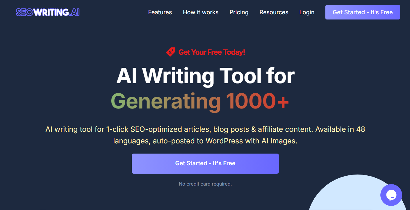 SEO Writing AI.