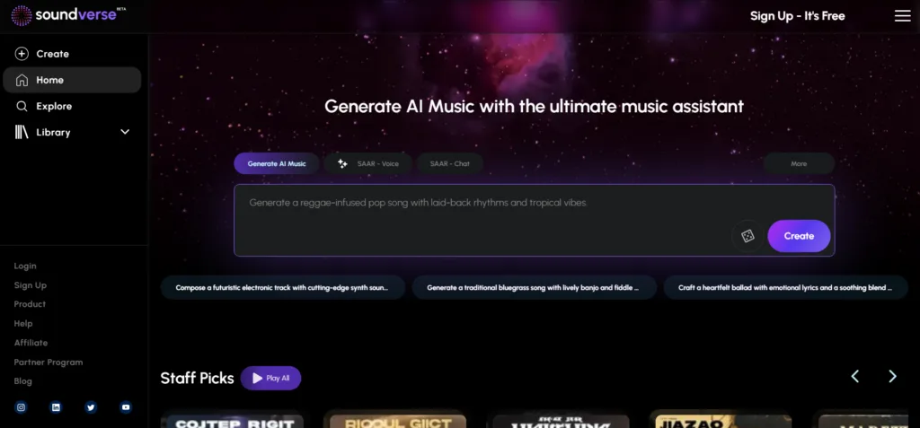 SoundVerse AI.