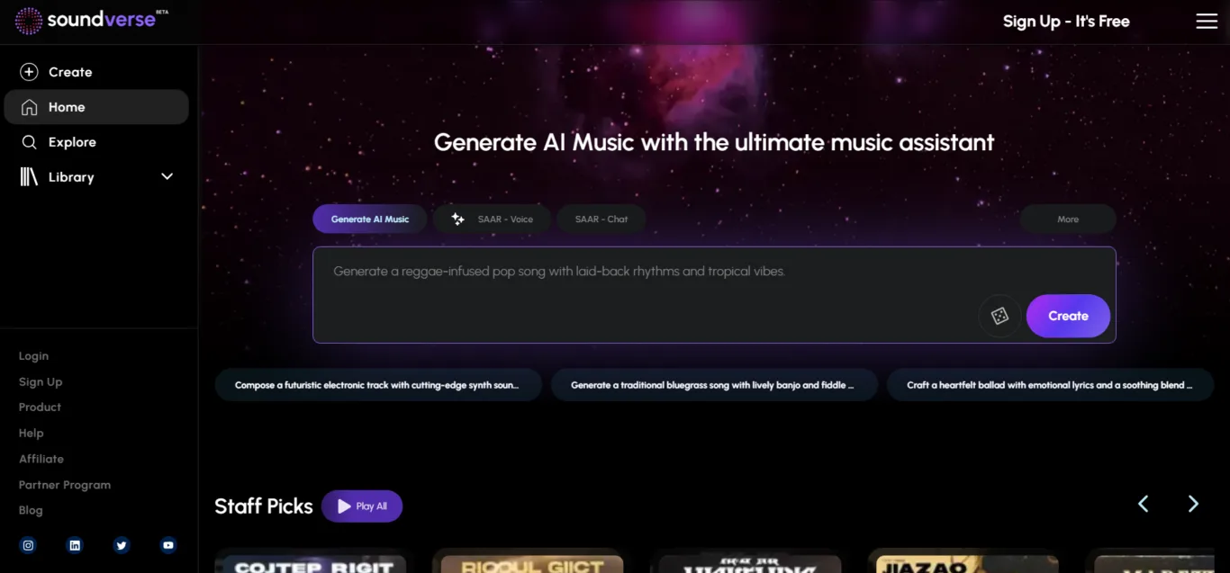 SoundVerse AI.