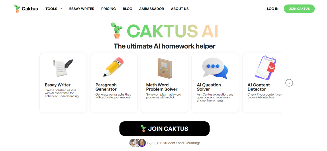 Caktus AI.