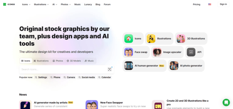 Icons8 AI.