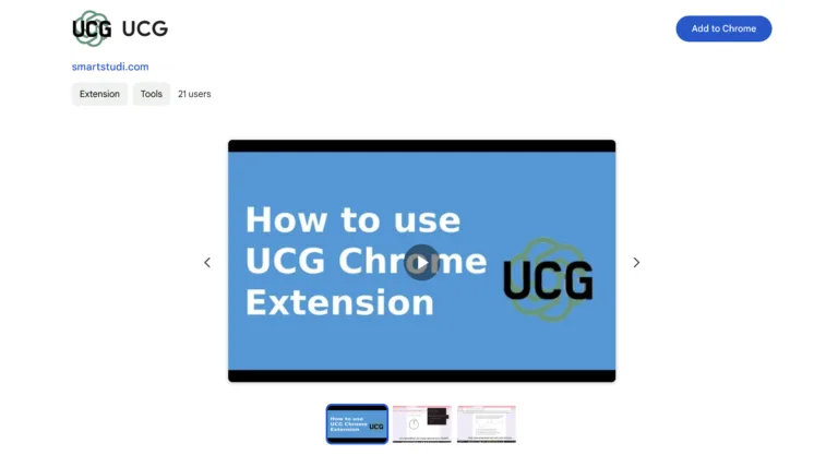 UCG AI.
