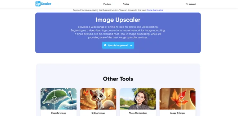Image Upscaler.