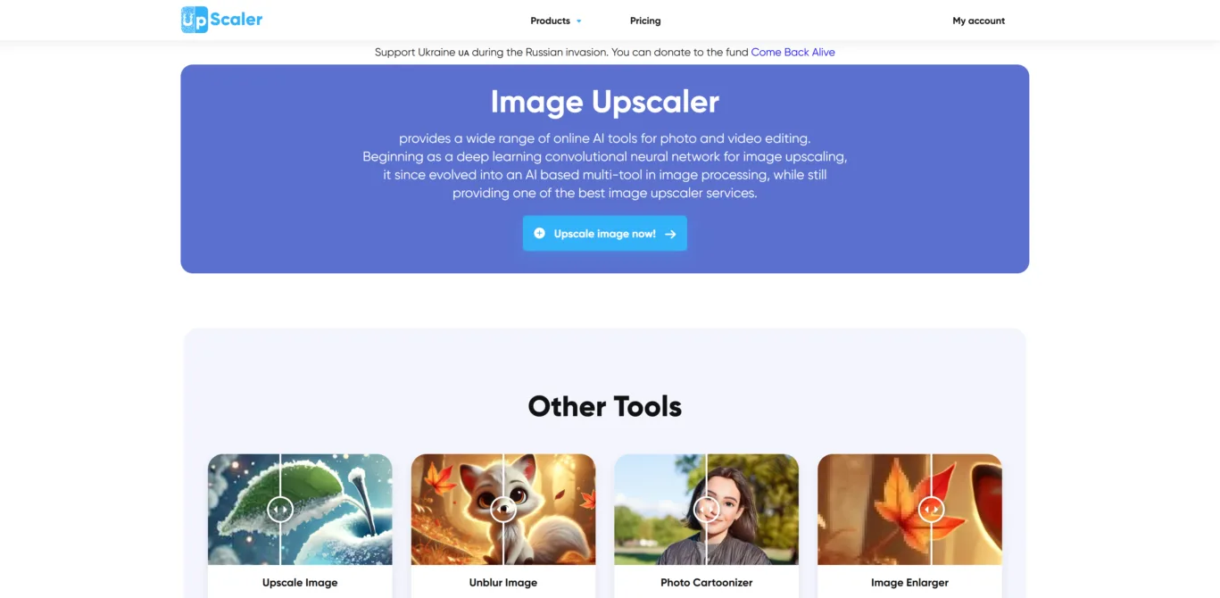 Image Upscaler.