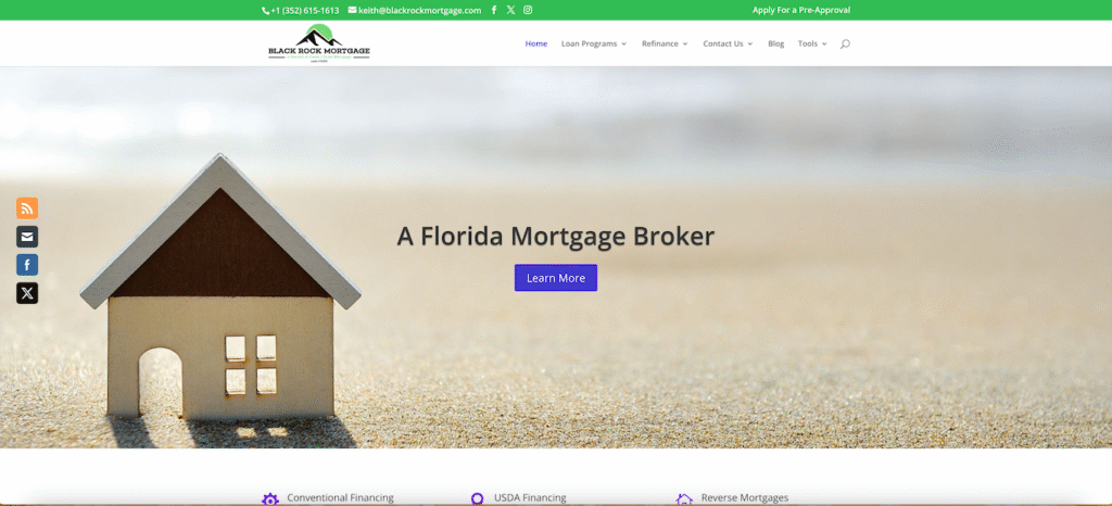 Florida mortgage broker.
