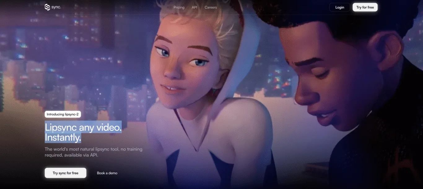 Sync AI.