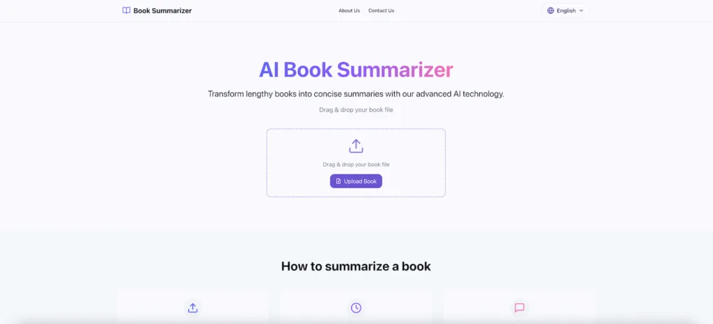 AI Book Summarizer