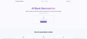 AI Book Summarizer