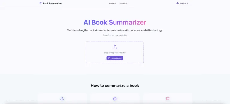 AI Book Summarizer