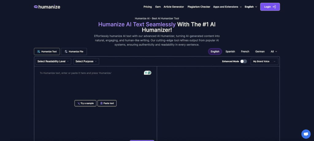 Humanize AI Text.