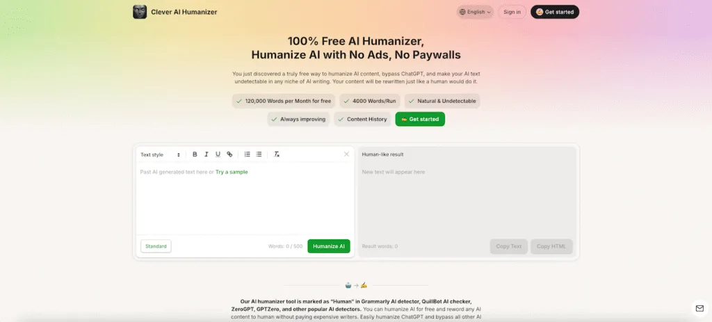 Clever AI Humanizer