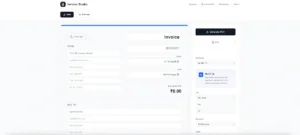 Invoice Studio.