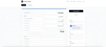 Invoice Studio.