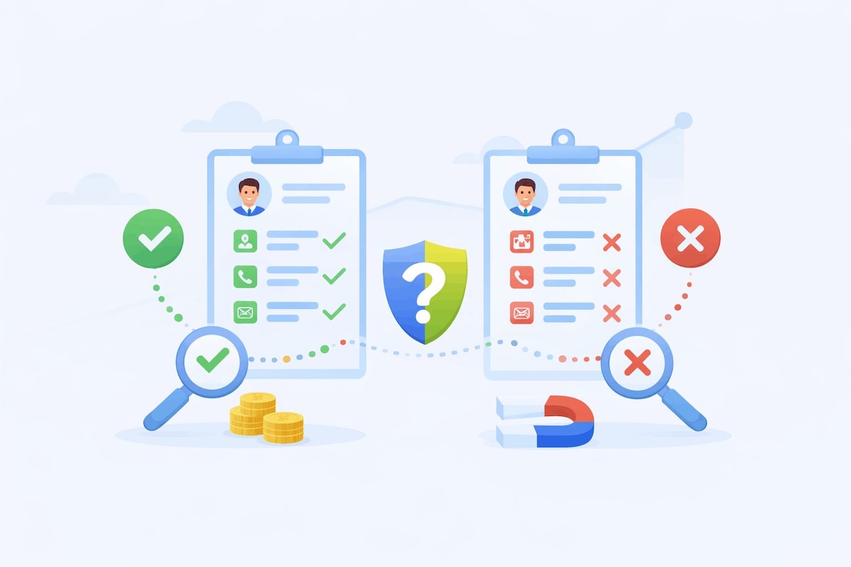 B2B Contact Data Comparisons