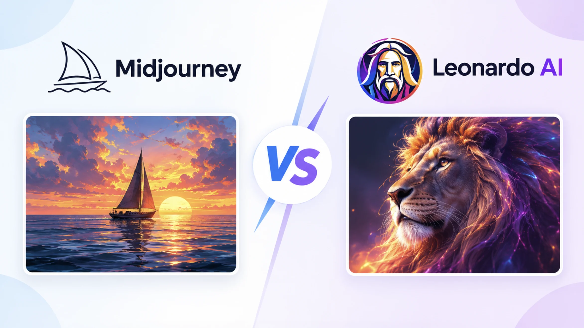 Midjourney vs Leonardo AI