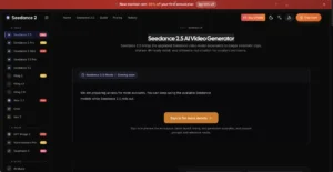 Seedance 2.5 AI Video Generator