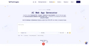 Flatlogic - AI Web Application Generator