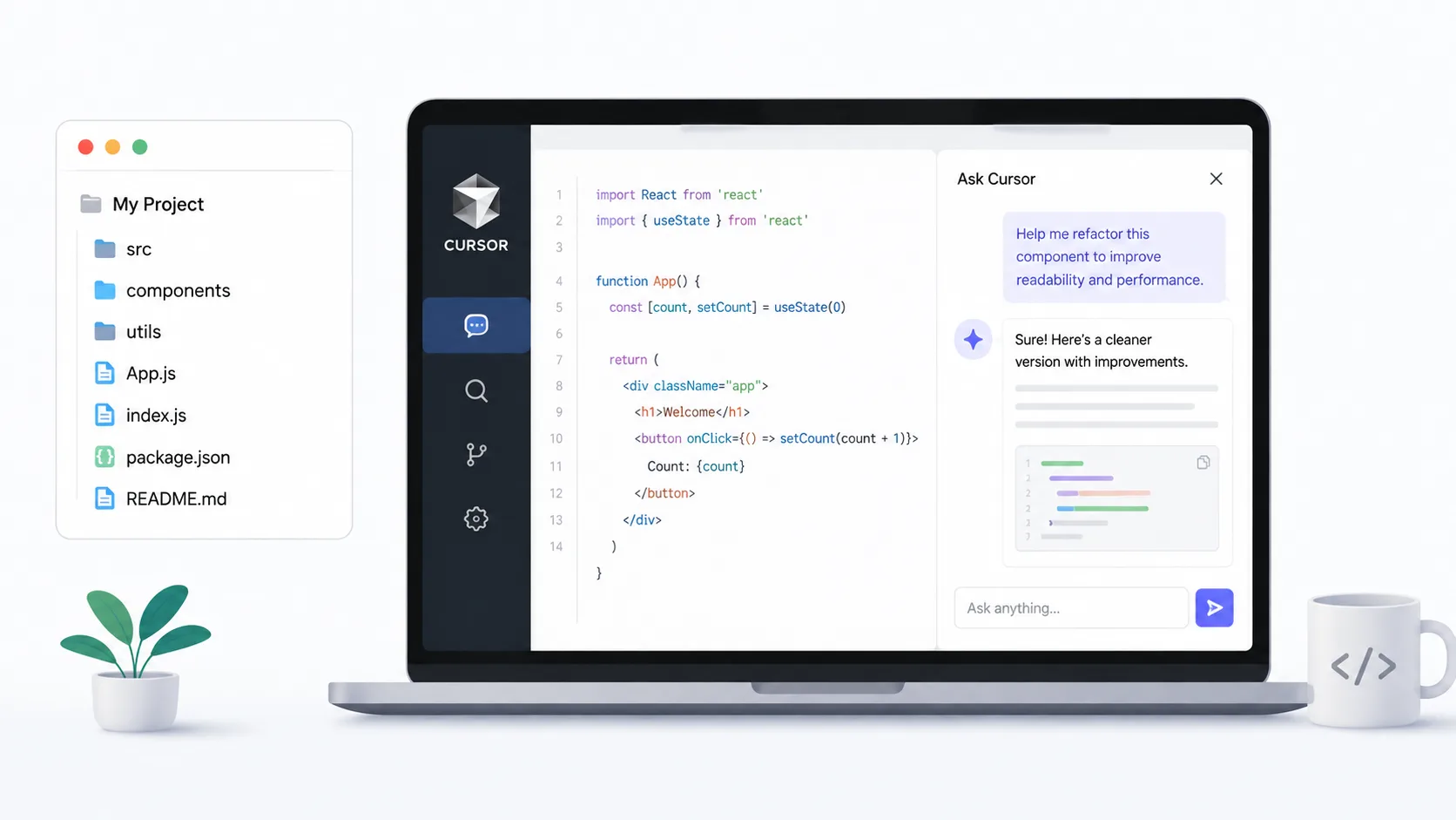 How to use Cursor AI for an existing codebase