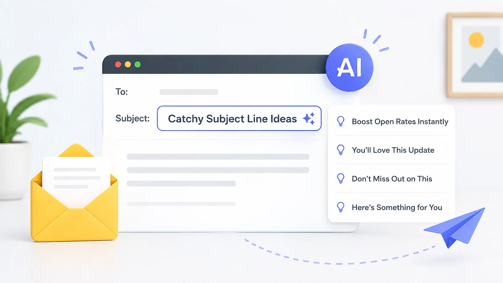 Generate Catchy Email Subject Lines With AI