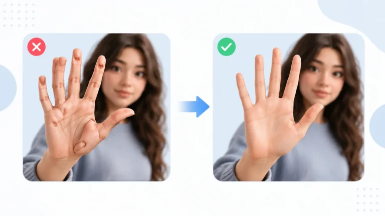 How to fix AI generated hands in images