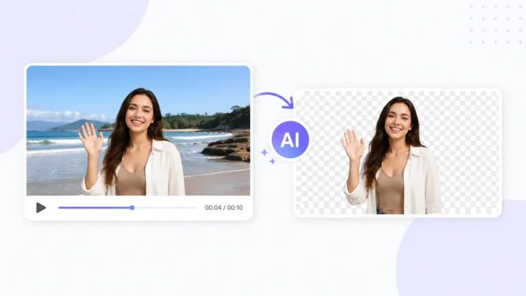 How to Remove Video Background With AI
