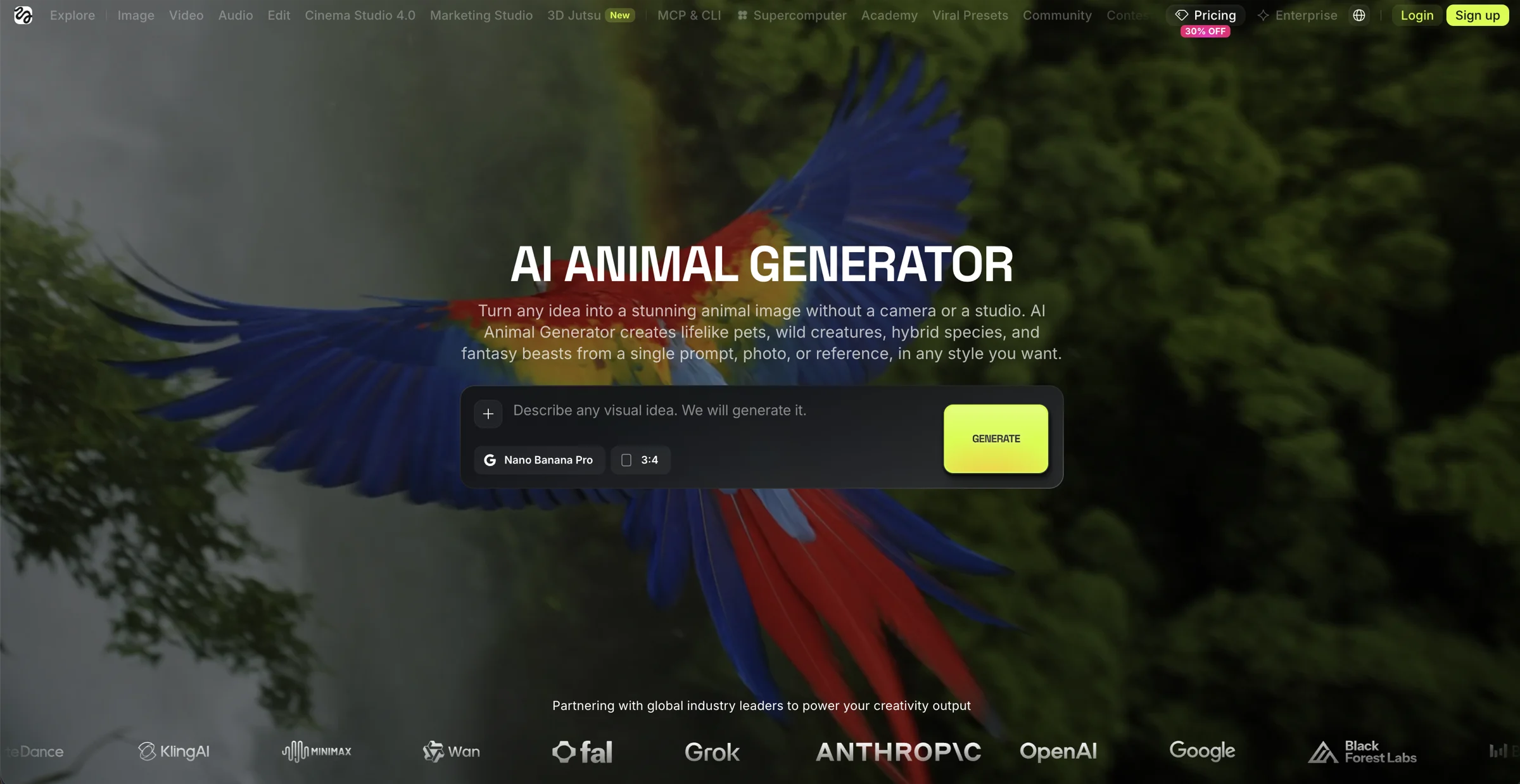 AI Animal Art Generator